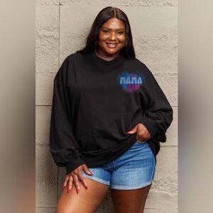 Simply Love MAMA Graphic Sweatshirt